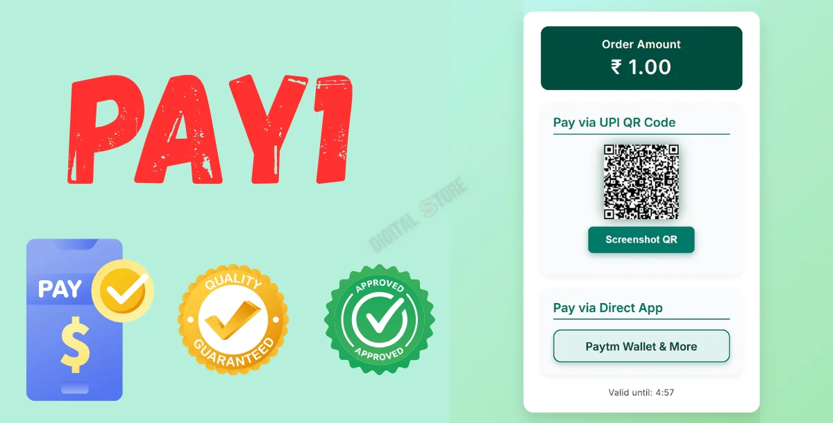 Pay1 - Paytm Payment Gateway Full Source Code